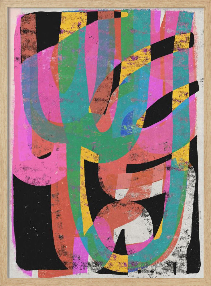 Kleurrijke Chaos | Poster