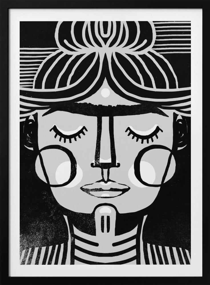 Symmetrische sereniteit | Poster