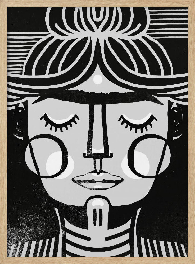 Symmetrische sereniteit | Poster