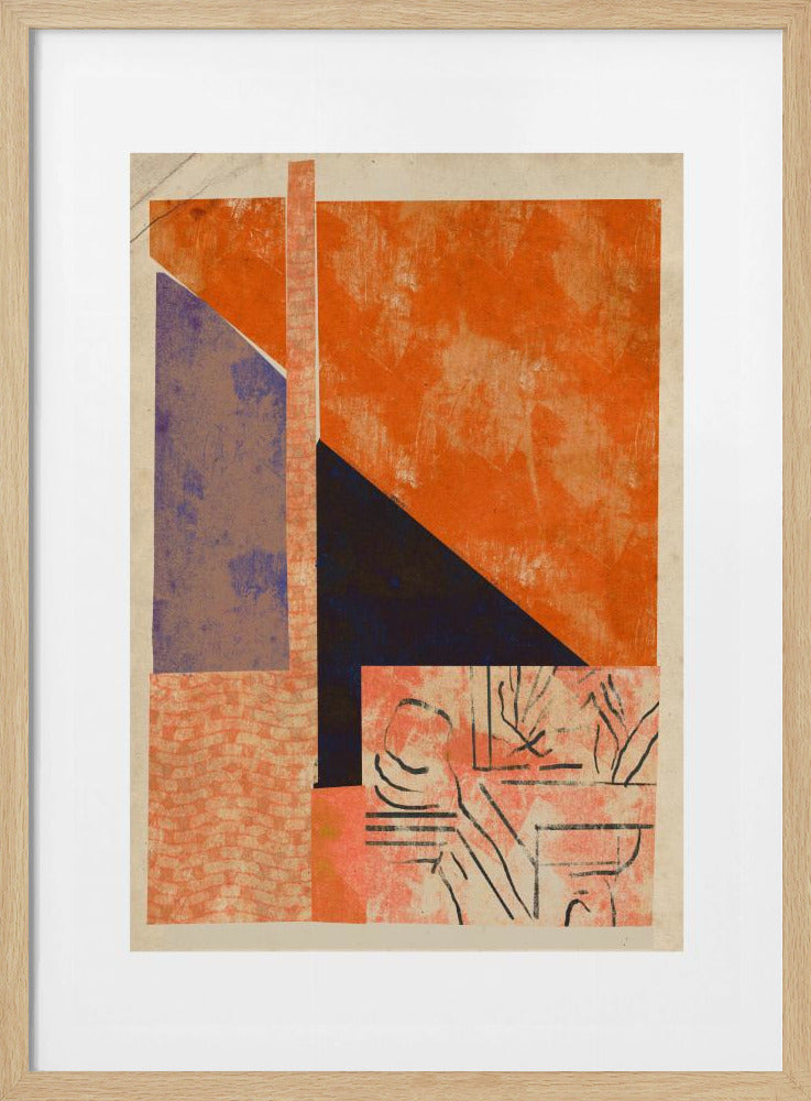 Geometrische tinten | Poster