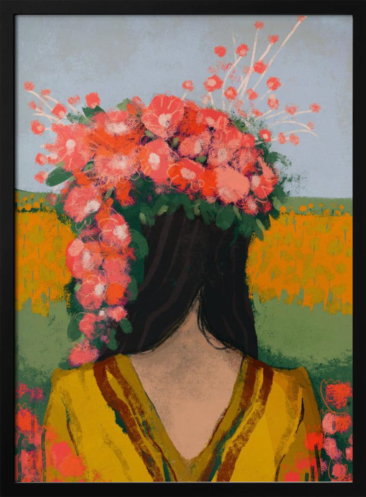 Bloemenmijmering | Poster