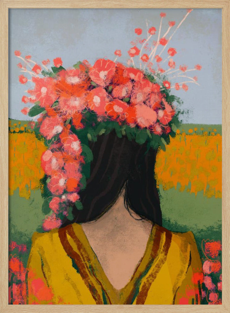 Bloemenmijmering | Poster