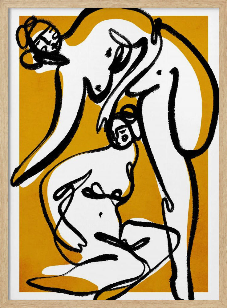 De Vrouwelijke Dansers | Poster