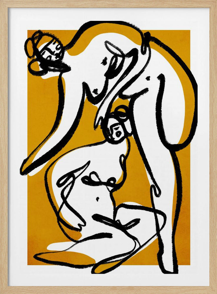 De Vrouwelijke Dansers | Poster