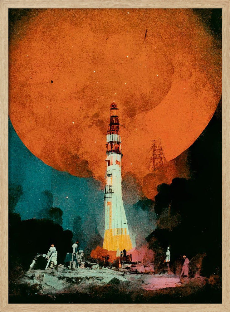 Maanlancering | Poster
