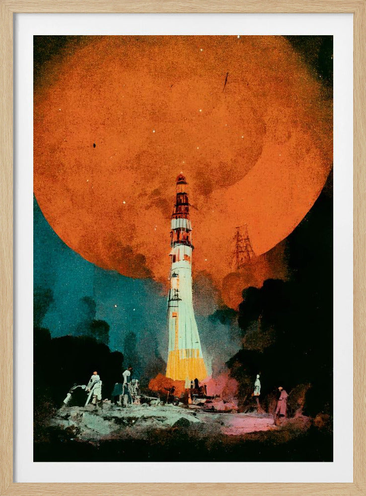 Maanlancering | Poster
