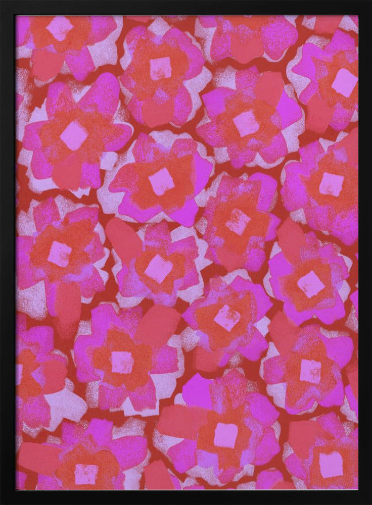Bloemen van Passie | Poster