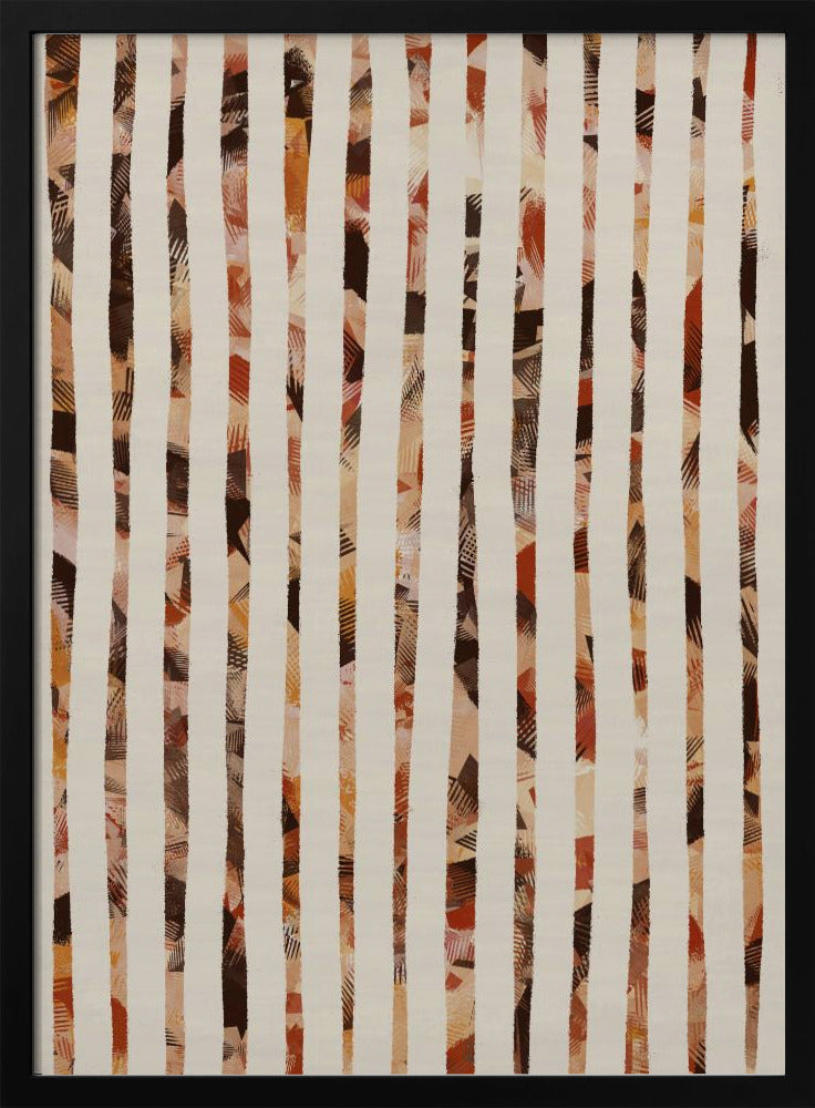 Gestreepte sereniteit | Poster