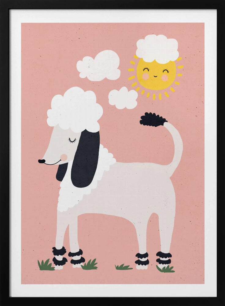 Poedel Zonneschijn | Poster
