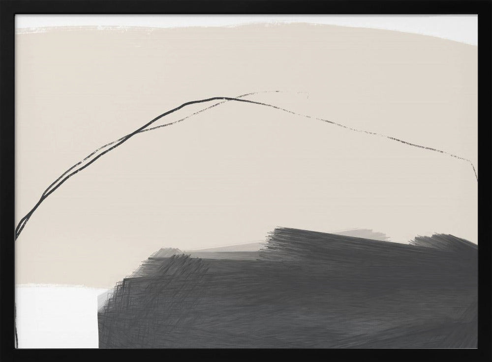 Serene contouren | Poster