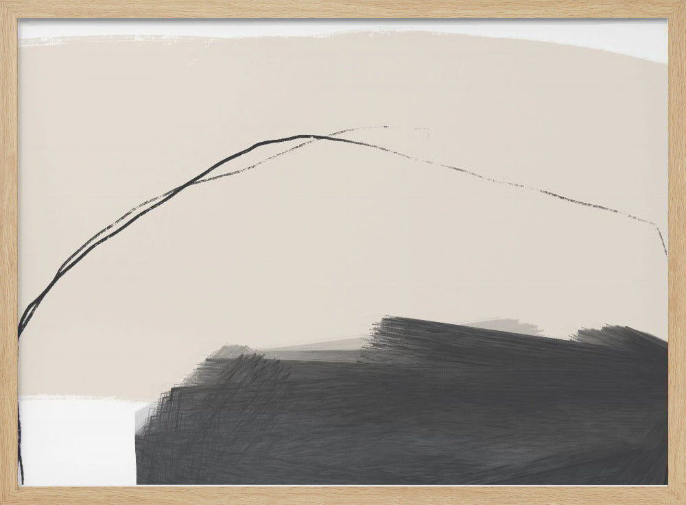 Serene contouren | Poster