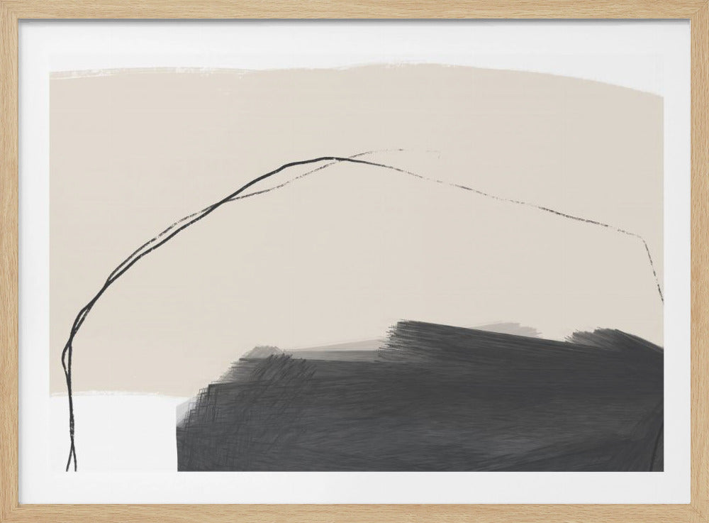 Serene contouren | Poster