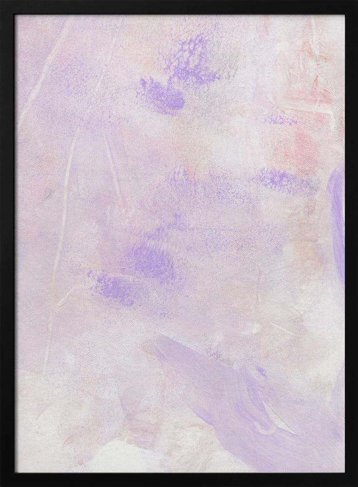 Zachte pasteltinten van lavendel en roze | Poster