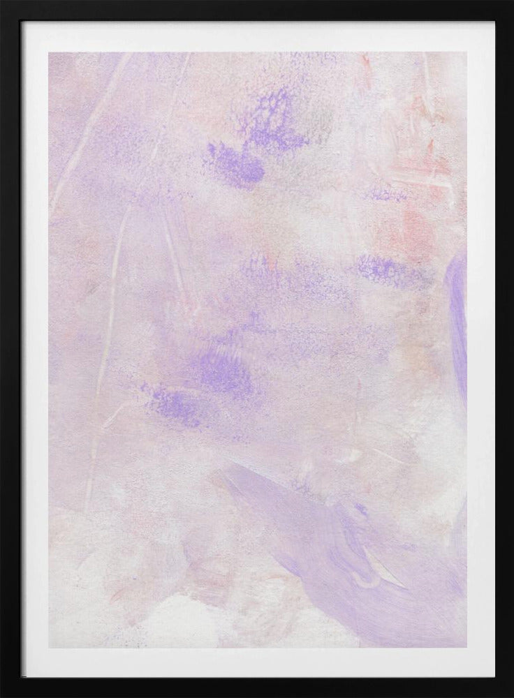 Zachte pasteltinten van lavendel en roze | Poster