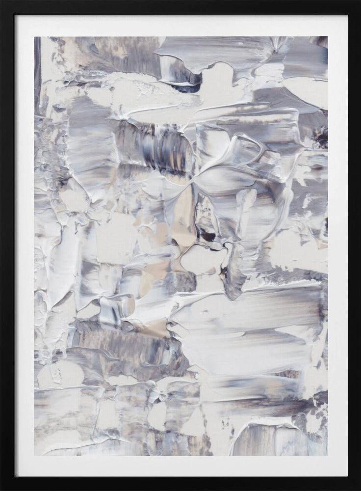 Gestructureerd canvas met impasto-stijl | Poster