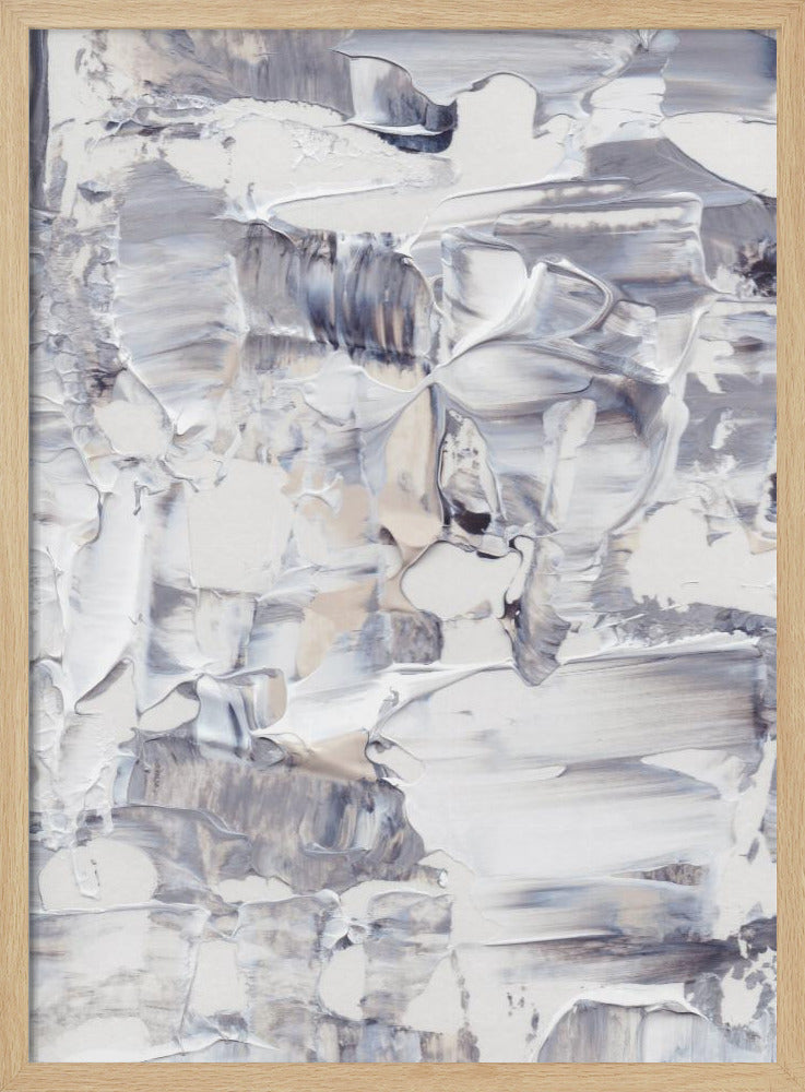 Gestructureerd canvas met impasto-stijl | Poster