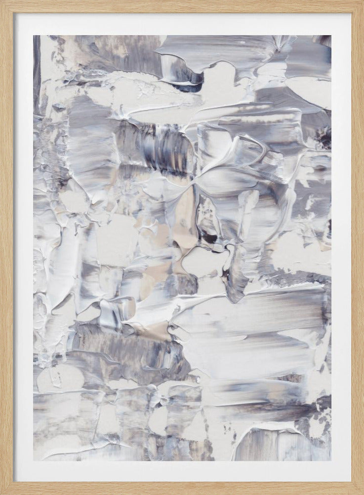 Gestructureerd canvas met impasto-stijl | Poster