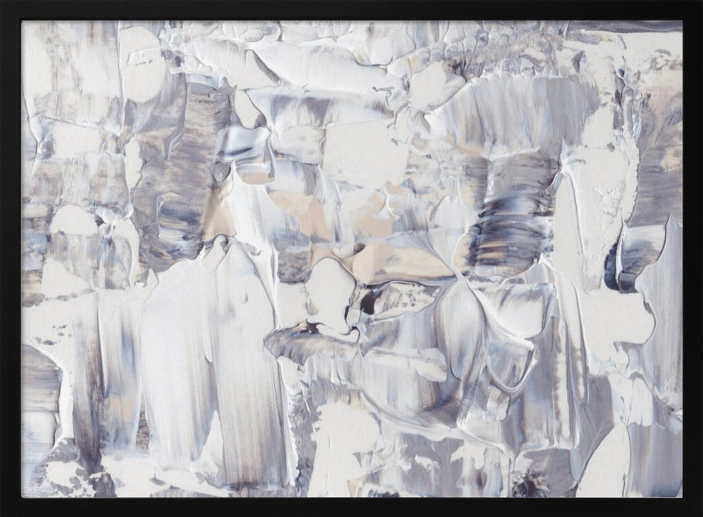 Gestructureerd canvas met impasto-stijl | Poster