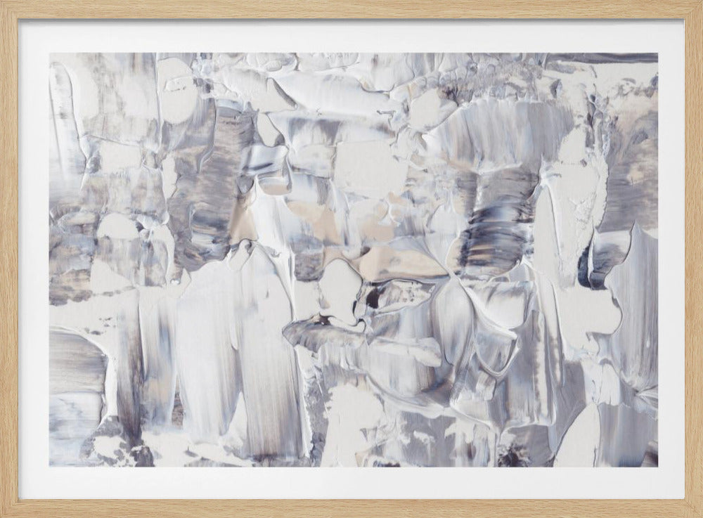 Gestructureerd canvas met impasto-stijl | Poster