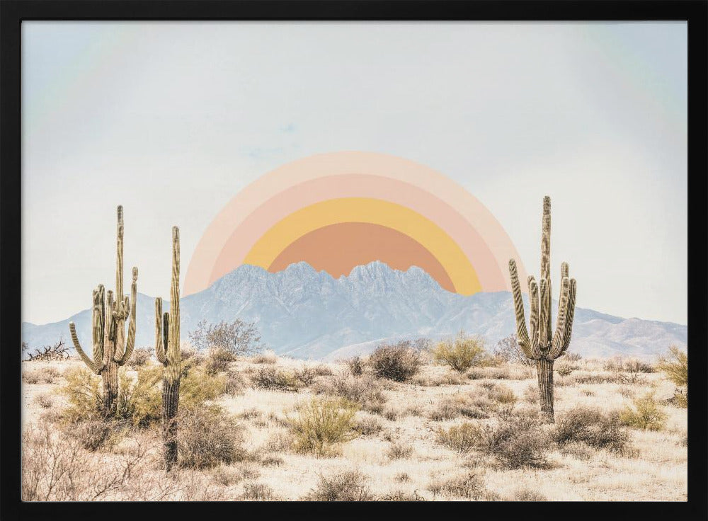 Zonsopgang in Arizona | Poster