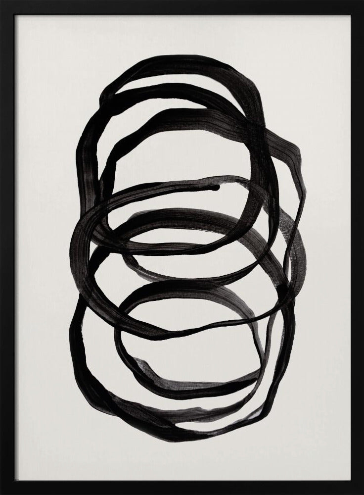 Abstracte lijnen II | Poster