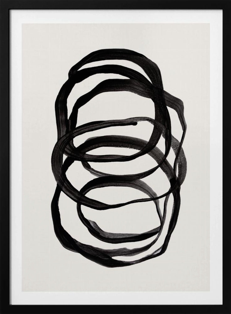 Abstracte lijnen II | Poster