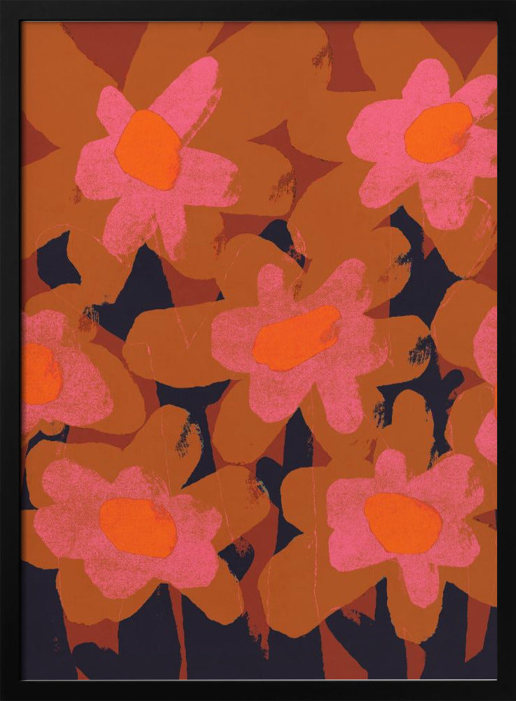Levendige bloemen | Poster