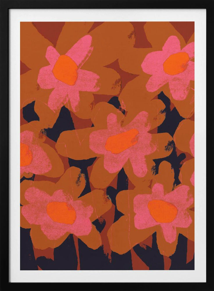 Levendige bloemen | Poster
