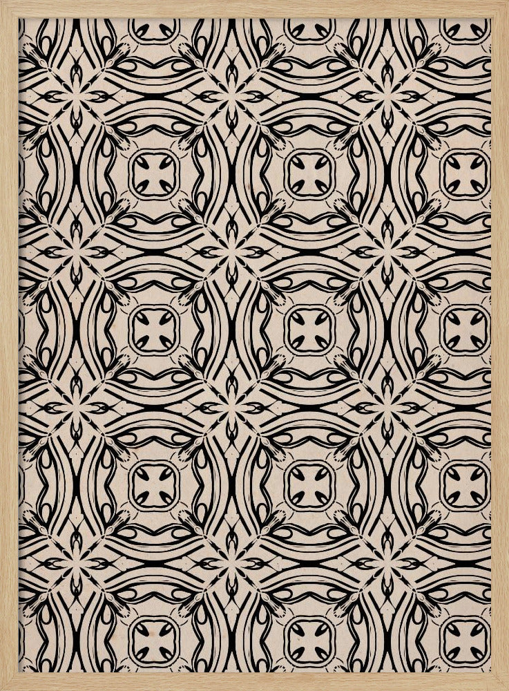 Sierlijke symmetrie | Poster