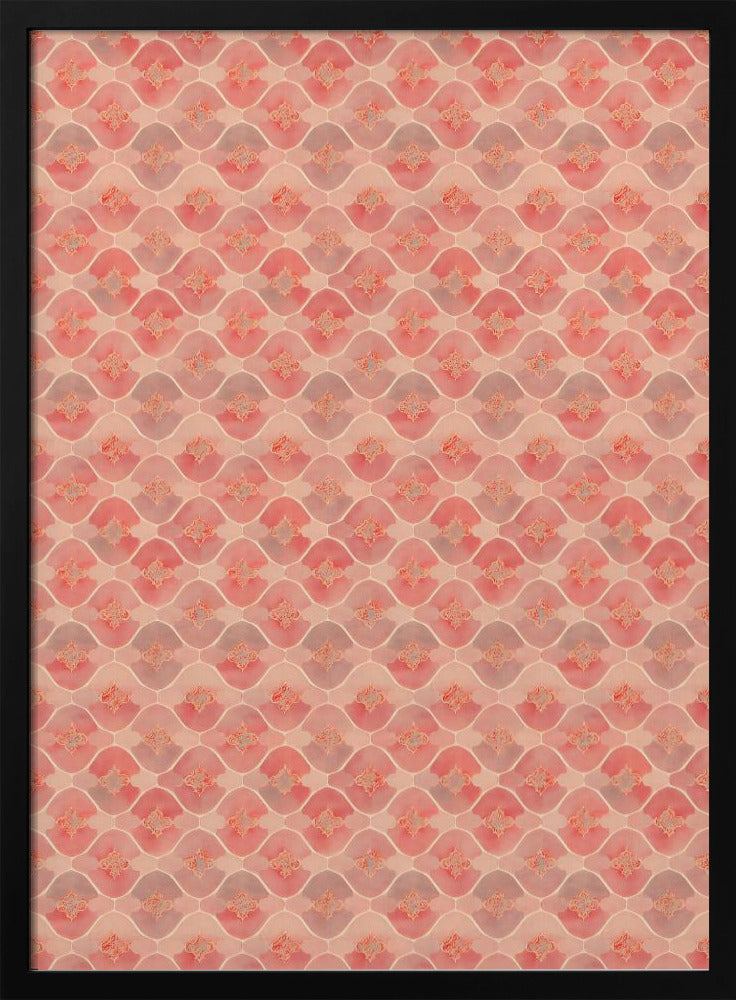 Perzikachtige golven | Poster