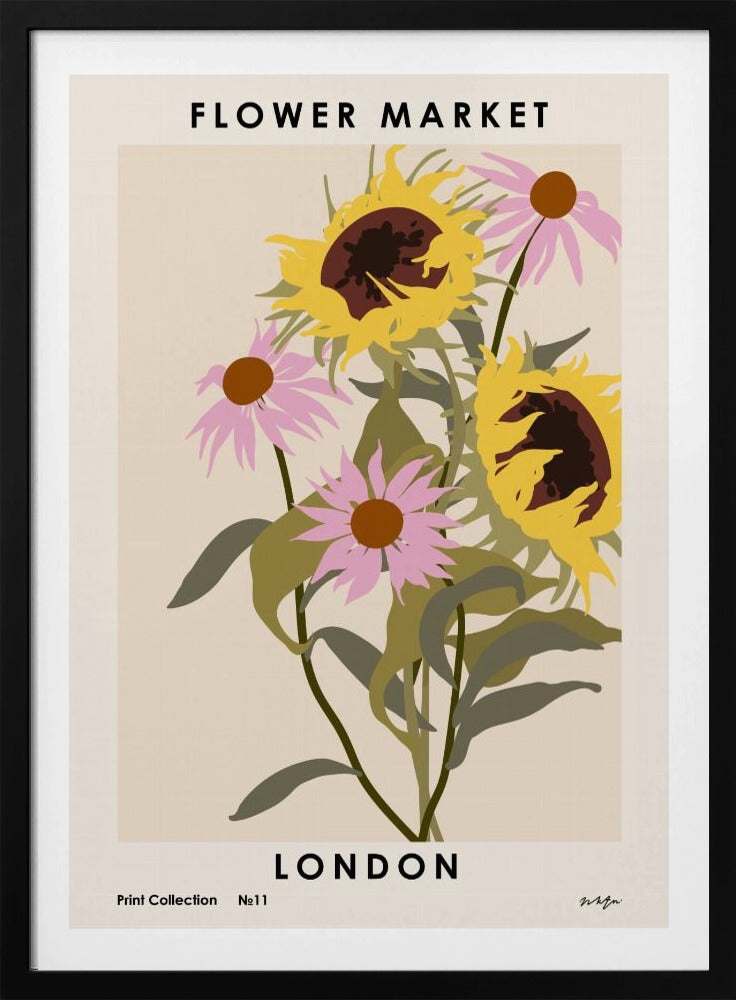 Flower Market. London | Poster