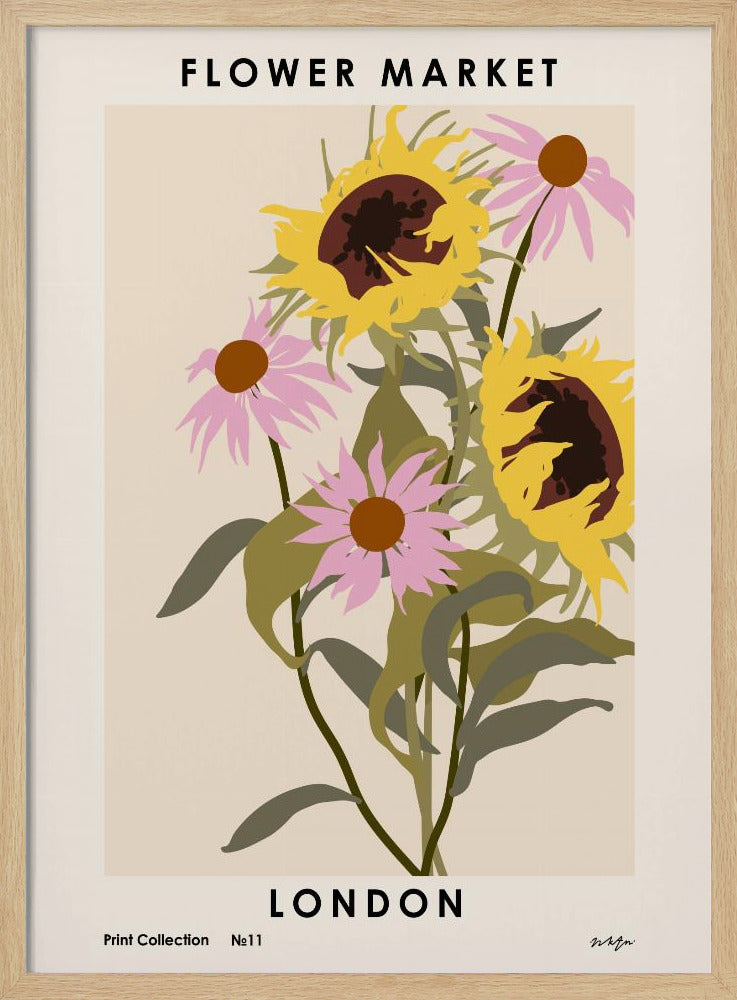 Flower Market. London | Poster
