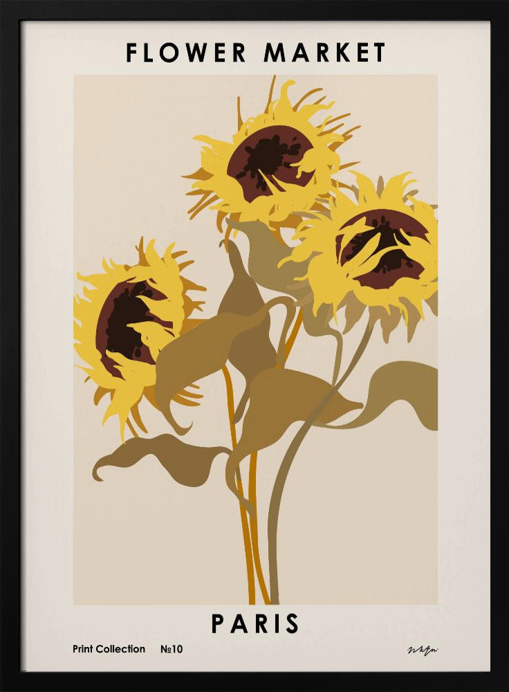 Flower Market. Paris | Poster