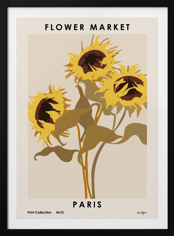 Flower Market. Paris | Poster
