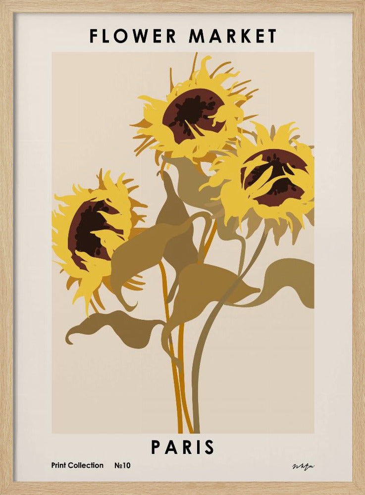 Flower Market. Paris | Poster