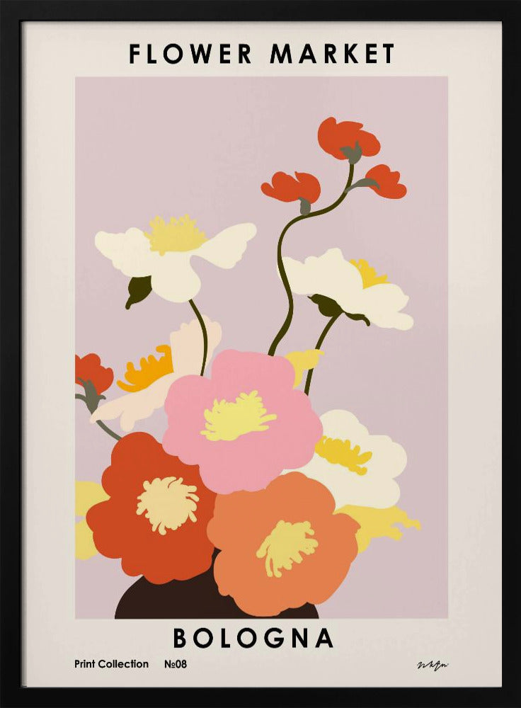 Flower Market. Bologna | Poster