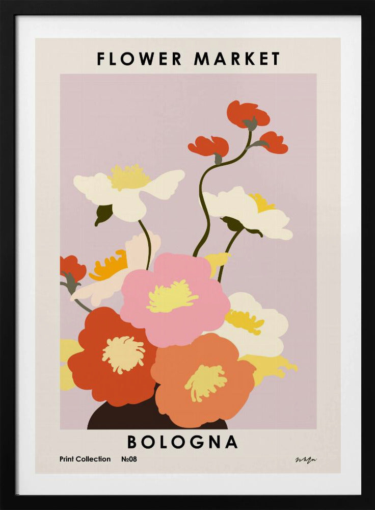 Flower Market. Bologna | Poster