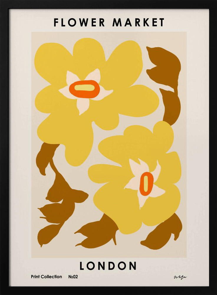 Flower Market. London | Poster
