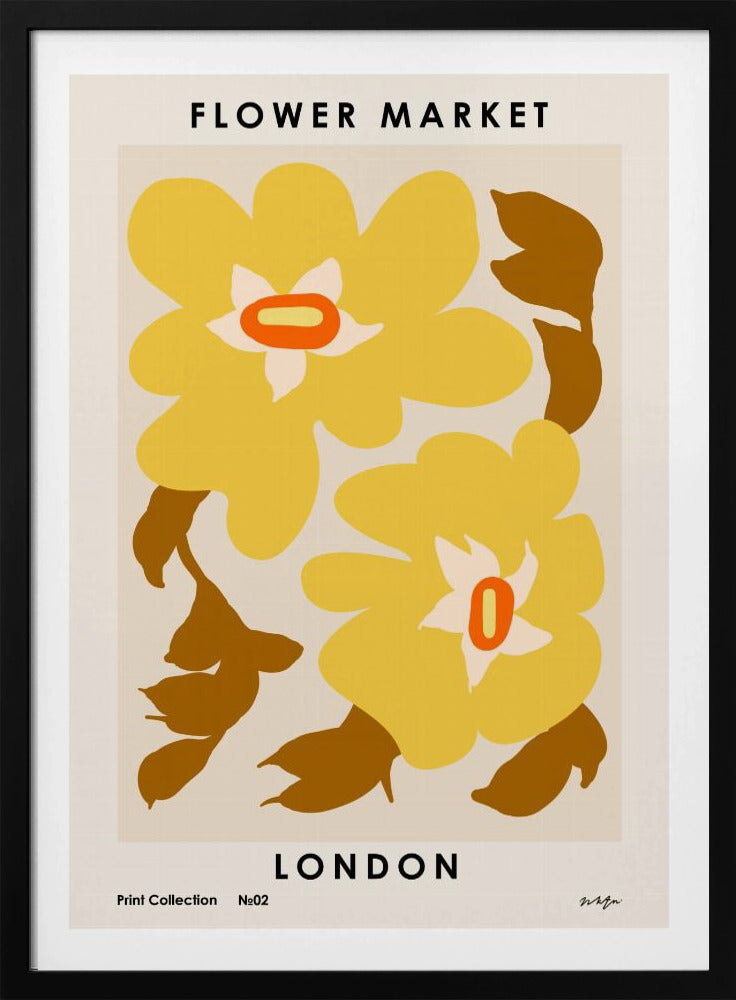 Flower Market. London | Poster
