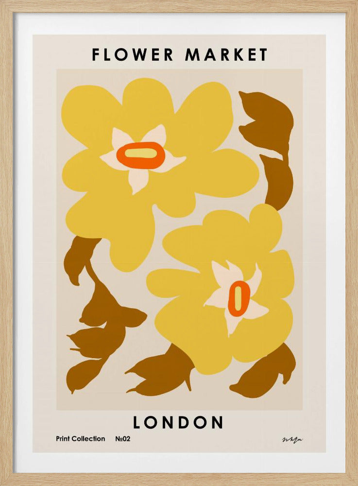 Flower Market. London | Poster