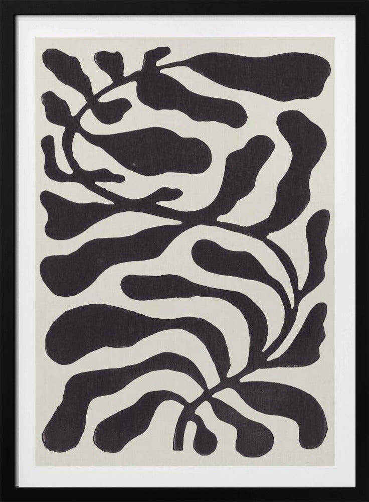 Honderdbladige plant #21 / Linodruk | Poster