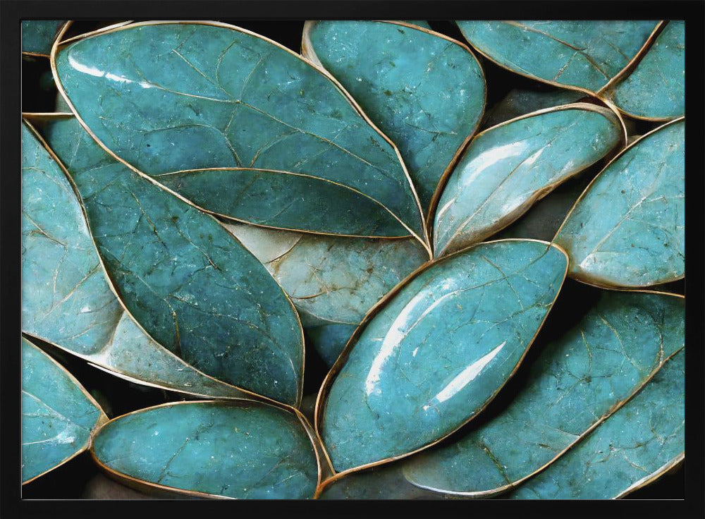 Glinsterende bladeren | Poster