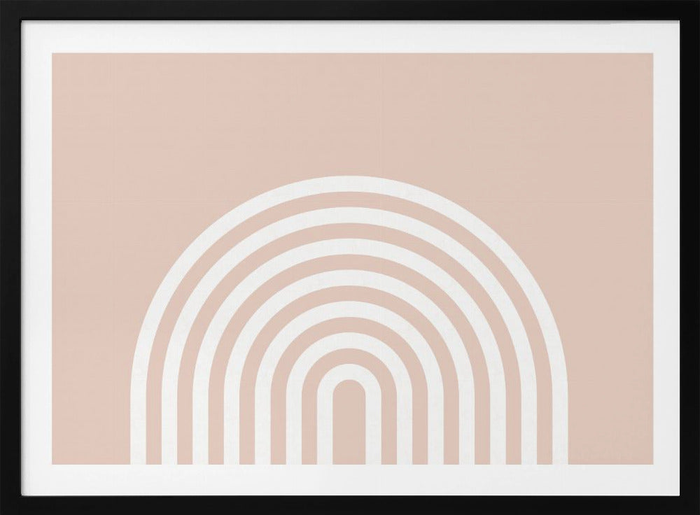Perzik Regenboog | Poster