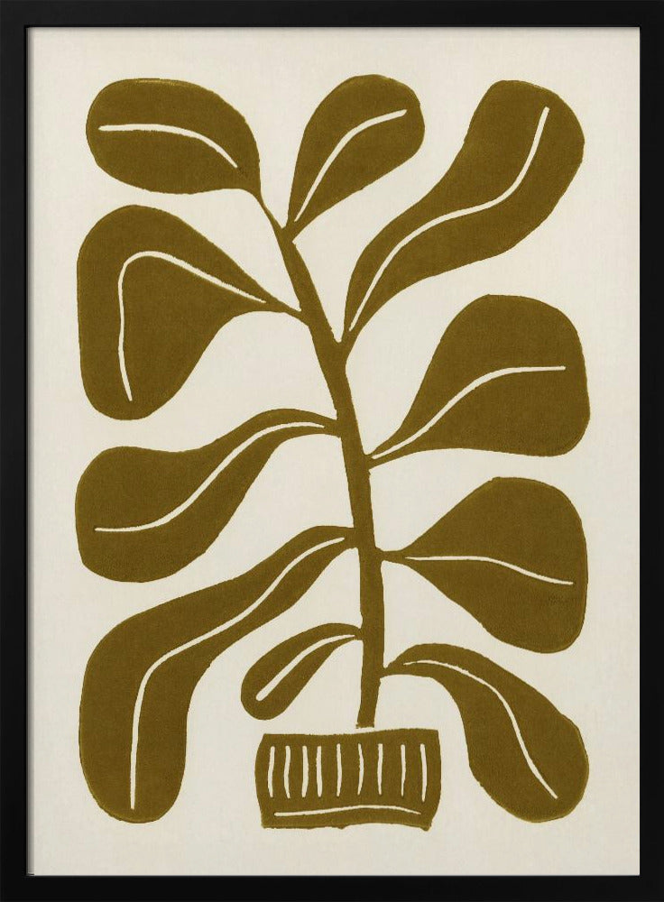 Linosnede Kamerplant #2 | Poster