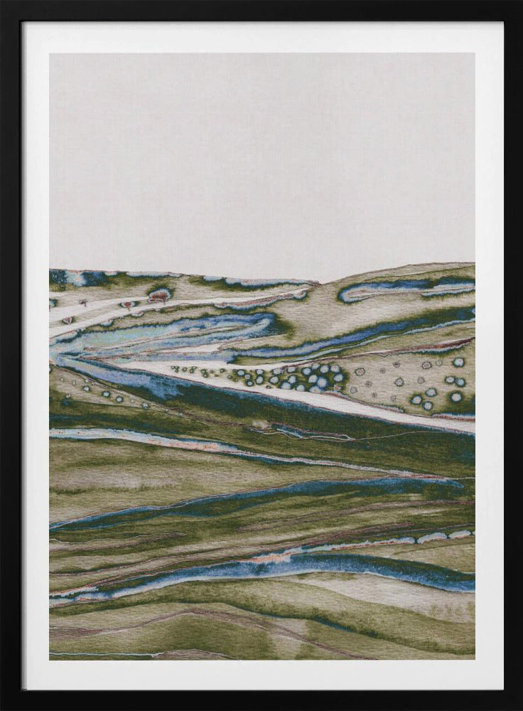 Groene Heuvels | Poster