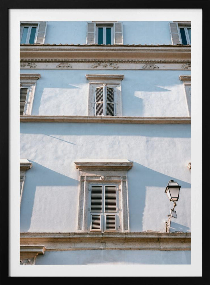 Blauwe tinten van Rome - Reisfotografie Italië || | Poster