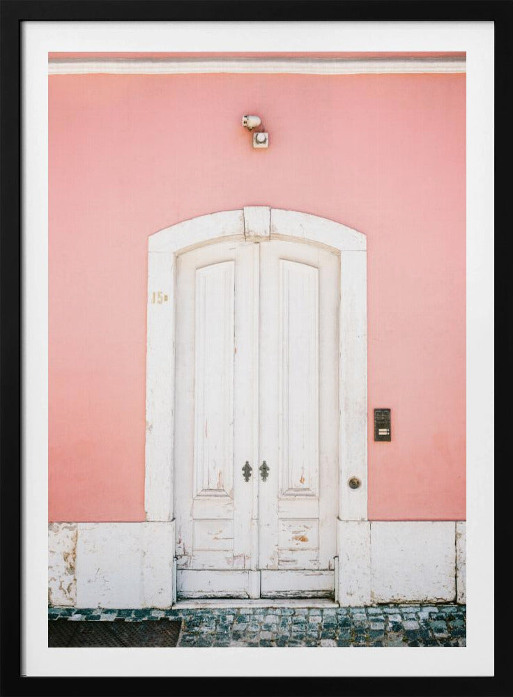 De witte deur Lissabon | Poster