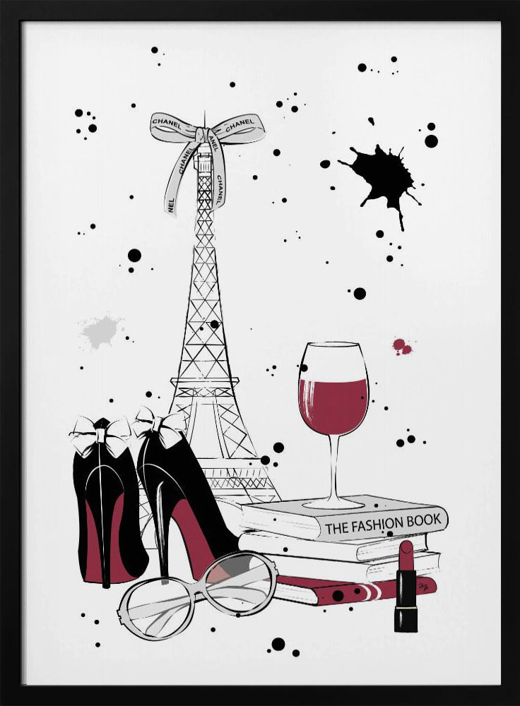 Chique Parijse Nacht | Poster