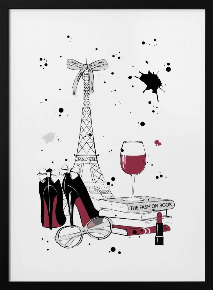 Chique Parijse Nacht | Poster