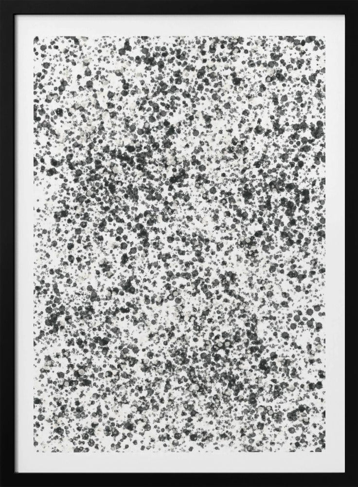Splattered Pattern Of Scattered Dots | Poster